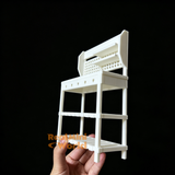 Miniature White Baking Cabinet | Tiny Baking Kitchen Shop
