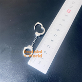 Miniature Handcuffs No Questions Asked | Dollhouse Miniature Shop