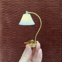 Miniature Real Pleated Lamp Scale 1:6