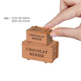 Miniature Handmade Wooden Crate | Handmade Dollhouse Artisan Miniature Shop
