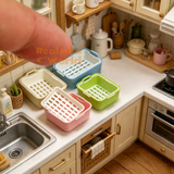 Miniature Kitchen Fruit & Vegetable Washing Basket | Mini Cooking Shop