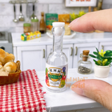 Mini Real Kitchen Cooking Sauce Bottle set: cook tiny edible food | Mini Cooking Shop
