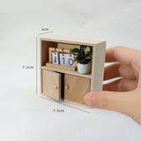 Miniature Wooden Stackable Cabinet Collection | Dollhouse IKEA Shop