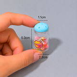 Miniature Blue Lollipop Candy Jar | Dollhouse Miniature Cooking Shop