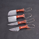 Miniature REAL Sharp Knife Collection with Sheath | Mini Cooking Shop