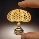 Miniature REAL Working Sea Urchin Lamp | Miniature Shop