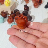 Miniature Pottery Flower Vase Collection | Handmade Miniature Shop