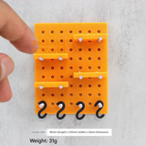 Miniature Pegboard Set 1:12 Scale | Dollhouse Miniature Shop