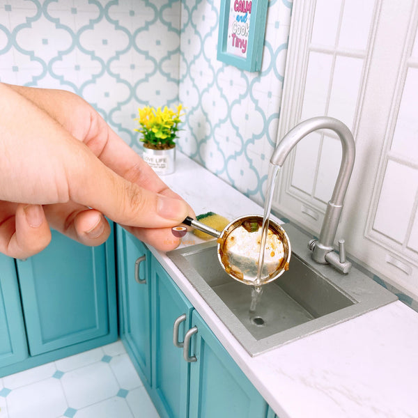 CUSTOM Mini Cooking REAL Kitchen Set (include real stove, sink, cabinet ...