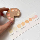 Miniature Wooden Color Palette | Mini Art & Journaling Shop