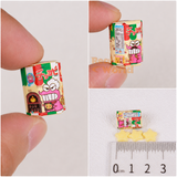 Miniature Chocobi Snack Box Set (7pc) | Miniature Dollhouse Shop