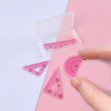 Miniature Ruler Set in pink | Miniature Dollhouse Shop