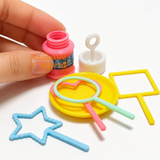 Miniature Bubble Making Set | Functioning Dollhouse Miniature Shop