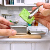 Miniature Aluminium Bread Loaf Pan | EASYBAKE Tiny Baking Shop