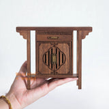 Miniature Classic Wood Work Asian Heritage Cabinet | Miniature Shop