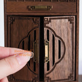 Miniature Classic Wood Work Asian Heritage Cabinet Handles | Miniature Shop