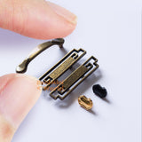 Miniature Classic Wood Work Asian Heritage Cabinet Handles | Miniature Shop