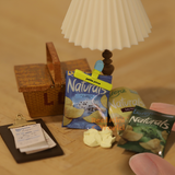 Miniature Potato Chip Bags + Clips Set | Mini Cooking Shop