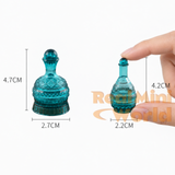 Miniature Wine Bottle Set | Mini Cooking Kitchen Shop