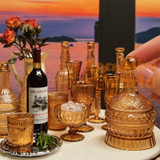 Miniature Wine Bottle Set | Mini Cooking Kitchen Shop