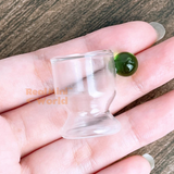 كأس كوكتيل جمالي مصغر بمقبض 