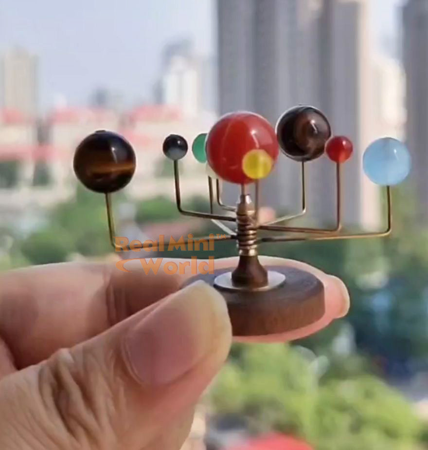 Miniature Solar System | Handmade Dollhouse Miniature Shop – Real Mini ...