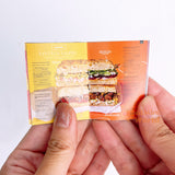 Tiny Cooking Book (set of 4) | Mini Food Cooking Shop