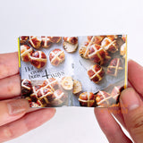 Tiny Cooking Book (set of 4) | Mini Food Cooking Shop