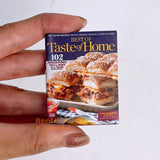 Tiny Cooking Book (set of 4) | Mini Food Cooking Shop