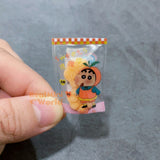 Miniature REAL Taba Squishy in orange｜ Handmade Miniature Shop