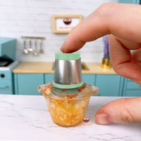 Miniature REAL Food Processor in Relax Mint