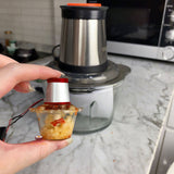 Miniature REAL Food Processor in Scarlet Red
