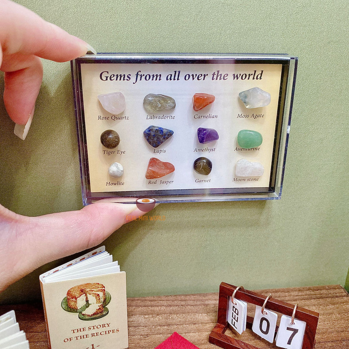 Mini Stones Miniature Gemstone Collection | Handmade Miniature Shop – Real Mini World