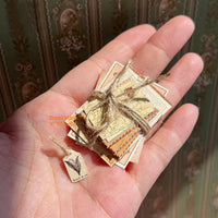 Miniature Vintage dollhouse Scrapbook Pack | Miniature Journaling & Art Shop