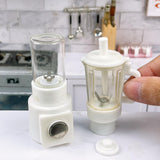 Miniature REAL Blender 2in1 Set (White) | Tiny Food Cooking Set