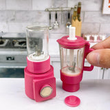 Miniature REAL Blender Set (Barbie Pink) | Mini REAL Cooking Shop