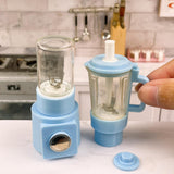 Miniature 2in1 REAL Blender Set (Pastel Blue) | Tiny Food Mini Cooking Shop