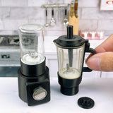 Miniature REAL Blender 2in1 Set (Black) | Mini Real Cooking Shop