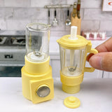 Set frullatore 2 in 1 in miniatura REAL (giallo pastello)