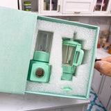 Miniature REAL Blender 2in1 Set (Pastel Green) | Mini Food Cooking Set