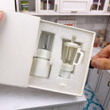 Miniature REAL Blender 2in1 Set (White) | Tiny Food Cooking Set