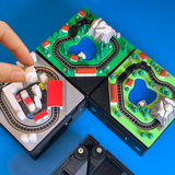 Pixel World minecraft Functioning Miniature Train Set | Miniature Diorama Shop 