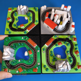 Pixel World minecraft Functioning Miniature Train Set | Miniature Diorama Shop 