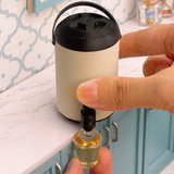 Miniature REAL Bubble Tea Store's Dispenser (Beige)|Mini Cooking Store