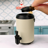 Miniature REAL Bubble Tea Store's Dispenser (Beige)|Mini Cooking Store