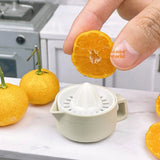Miniature REAL Manual Citrus Squeezer (Beige) | Tiny Food Cooking Shop