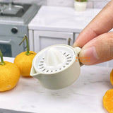 Miniature REAL Manual Citrus Squeezer (Beige) | Tiny Food Cooking Shop