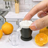 Miniature REAL Electric Citrus Squeezer (Black)|Mini Food Cooking Shop