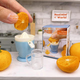 Miniature REAL Electric Citrus Squeezer (Blue) | Mini Cooking Shop