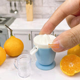 Miniature REAL Electric Citrus Squeezer (Blue) | Mini Cooking Shop